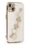 Newface iPhone 14 Kılıf Esila Silikon - Beyaz resmi