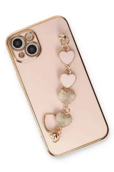 Newface iPhone 14 Kılıf Esila Silikon - Pudra resmi