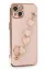 Newface iPhone 14 Plus Kılıf Esila Silikon - Pudra resmi
