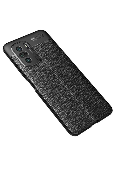 Newface Xiaomi Poco F3 Kılıf Auto Focus Kapak - Siyah resmi
