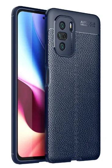 Newface Xiaomi Poco F3 Kılıf Auto Focus Kapak - Lacivert resmi