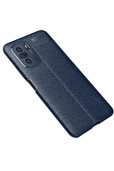 Newface Xiaomi Poco F3 Kılıf Auto Focus Kapak - Lacivert resmi