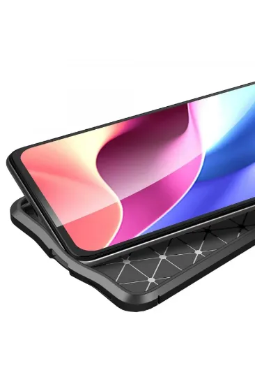 Newface Xiaomi Poco F3 Kılıf Auto Focus Kapak - Lacivert resmi