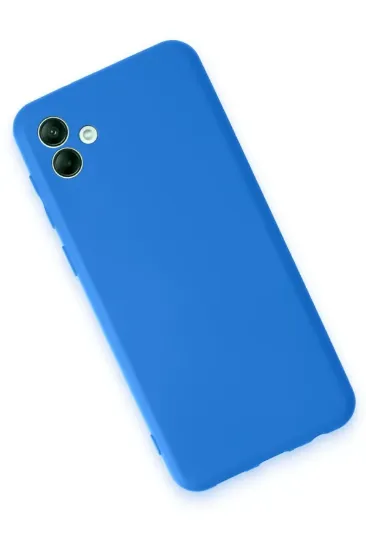 Newface Samsung Galaxy A04 Kılıf First Silikon - Mavi resmi