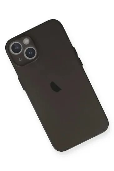 Newface iPhone 14 Plus Kılıf PP Ultra İnce Kapak - Gri resmi