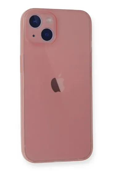 Newface iPhone 14 Plus Kılıf PP Ultra İnce Kapak - Pembe resmi