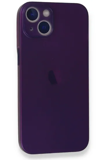 Newface iPhone 14 Plus Kılıf PP Ultra İnce Kapak - Mor resmi