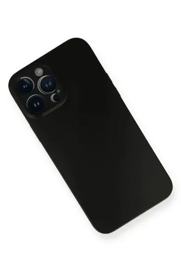 Newface iPhone 14 Pro Kılıf PP Ultra İnce Kapak - Siyah resmi