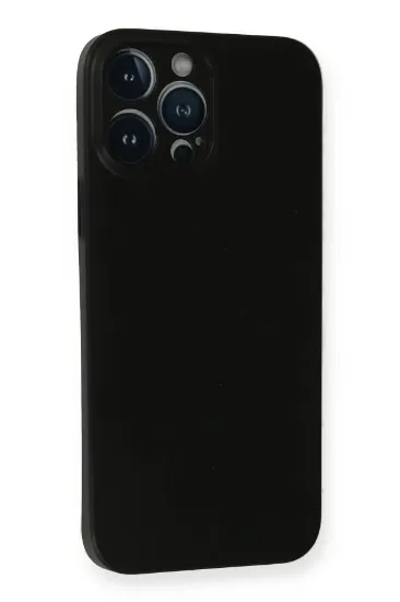 Newface iPhone 14 Pro Kılıf PP Ultra İnce Kapak - Siyah resmi