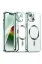 Newface iPhone 15 Kılıf Kross Magneticsafe Kapak - Koyu Yeşil resmi