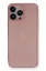 Newface iPhone 14 Pro Max Kılıf PP Ultra İnce Kapak - Pembe resmi