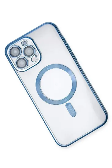 Newface iPhone 15 Pro Kılıf Kross Magneticsafe Kapak - Sierra Blue resmi