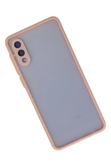 Newface Samsung Galaxy A02 Kılıf Montreal Silikon Kapak - Pembe resmi