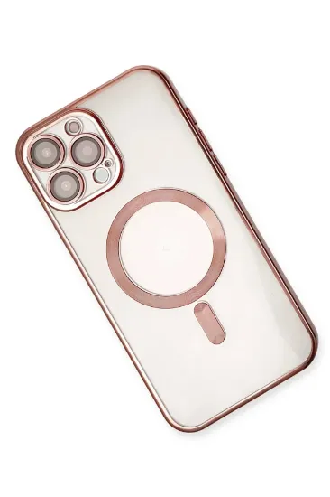 Newface iPhone 15 Pro Max Kılıf Kross Magneticsafe Kapak - Rose resmi