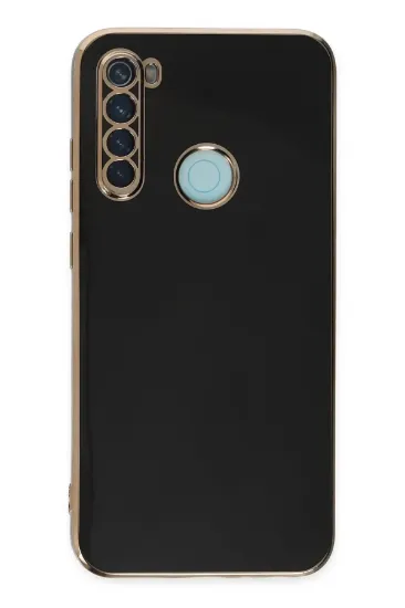 Newface Xiaomi Redmi Note 8 Kılıf Volet Silikon - Siyah resmi