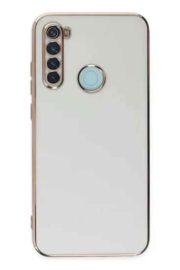 Newface Xiaomi Redmi Note 8 Kılıf Volet Silikon - Beyaz resmi