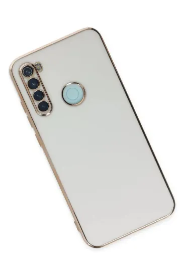 Newface Xiaomi Redmi Note 8 Kılıf Volet Silikon - Beyaz resmi