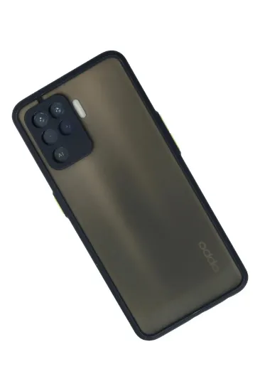 Newface Oppo Reno 5 Lite Kılıf Montreal Silikon Kapak - Lacivert resmi