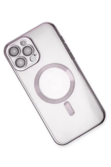 Newface iPhone 15 Pro Max Kılıf Kross Magneticsafe Kapak - Mor resmi