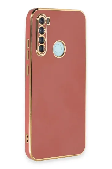 Newface Xiaomi Redmi Note 8 Kılıf Volet Silikon - Kırmızı resmi