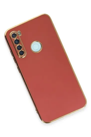 Newface Xiaomi Redmi Note 8 Kılıf Volet Silikon - Kırmızı resmi