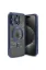 Newface iPhone 15 Pro Max Kılıf Kross Magneticsafe Kapak - Lacivert resmi