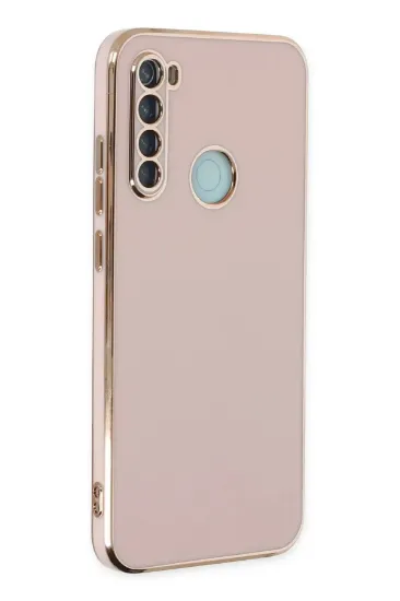 Newface Xiaomi Redmi Note 8 Kılıf Volet Silikon - Pembe resmi