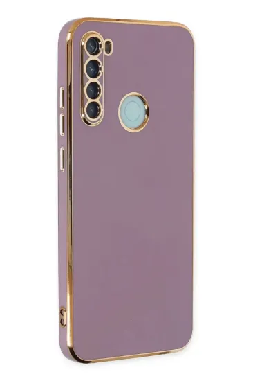Newface Xiaomi Redmi Note 8 Kılıf Volet Silikon - Mor resmi