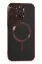 Newface iPhone 15 Pro Max Kılıf Kross Magneticsafe Kapak - Bordo resmi