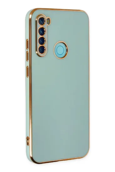 Newface Xiaomi Redmi Note 8 Kılıf Volet Silikon - Açık Yeşil resmi