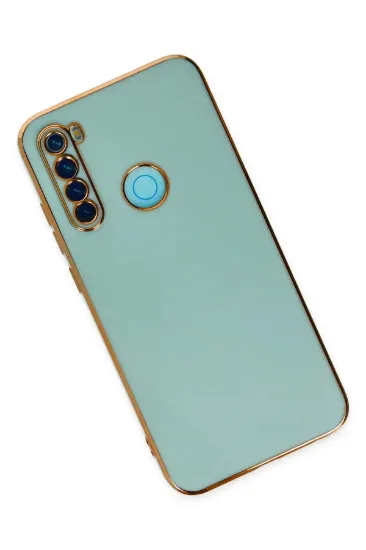 Newface Xiaomi Redmi Note 8 Kılıf Volet Silikon - Açık Yeşil resmi
