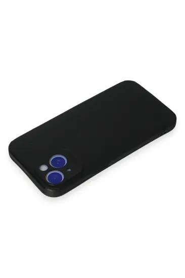 Newface iPhone 15 Kılıf Loop Deri Silikon - Siyah resmi