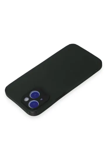 Newface iPhone 15 Kılıf Loop Deri Silikon - Yeşil resmi