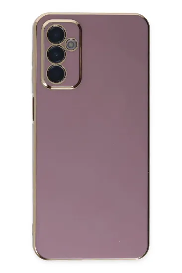 Newface Samsung Galaxy M23 Kılıf Volet Silikon - Mor resmi