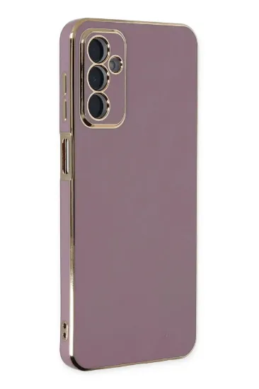 Newface Samsung Galaxy M23 Kılıf Volet Silikon - Mor resmi
