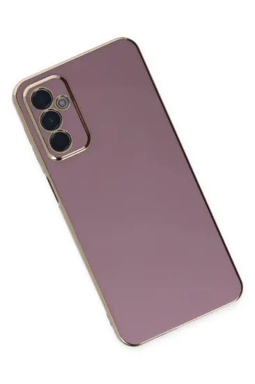 Newface Samsung Galaxy M23 Kılıf Volet Silikon - Mor resmi