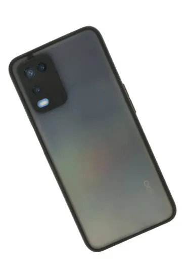 Newface Oppo A54 4G Kılıf Montreal Silikon Kapak - Siyah resmi