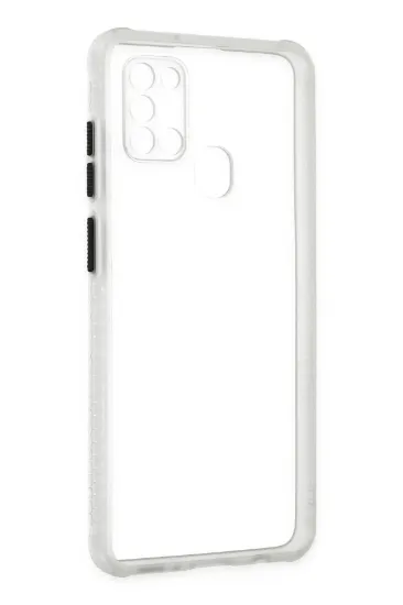 Newface Samsung Galaxy M31 Kılıf Miami Şeffaf Silikon - Şeffaf resmi