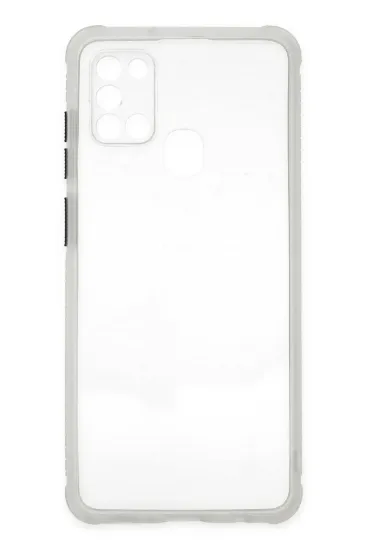 Newface Samsung Galaxy M31 Kılıf Miami Şeffaf Silikon - Şeffaf resmi