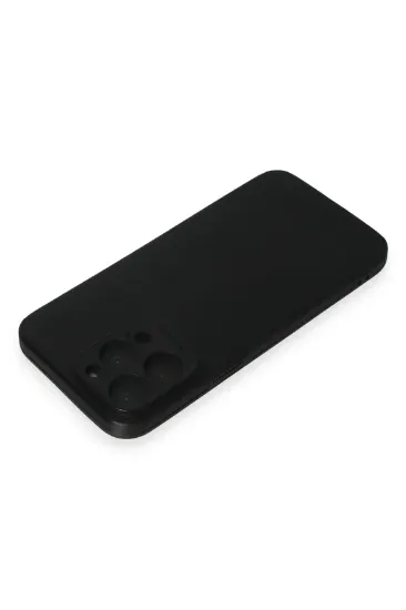 Newface iPhone 15 Pro Max Kılıf Loop Deri Silikon - Siyah resmi
