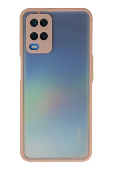 Newface Oppo A54 4G Kılıf Montreal Silikon Kapak - Pembe resmi