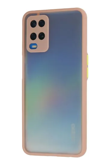 Newface Oppo A54 4G Kılıf Montreal Silikon Kapak - Pembe resmi