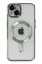Newface iPhone 14 Plus Kılıf Kross Magneticsafe Kapak - Gümüş resmi