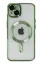 Newface iPhone 14 Plus Kılıf Kross Magneticsafe Kapak - Koyu Yeşil resmi