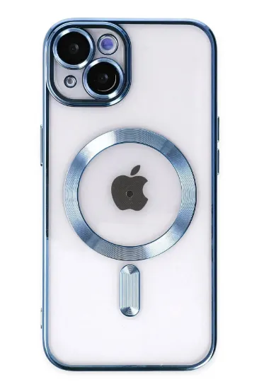 Newface iPhone 14 Plus Kılıf Kross Magneticsafe Kapak - Sierra Blue resmi