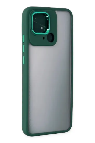 Newface Xiaomi Redmi 10C Kılıf Dora Kapak - Haki Yeşil resmi