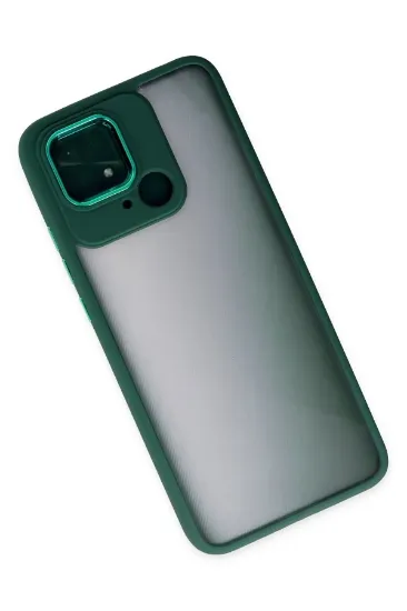 Newface Xiaomi Redmi 10C Kılıf Dora Kapak - Haki Yeşil resmi