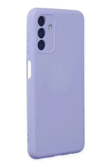 Newface Samsung Galaxy A04S Kılıf Nano içi Kadife Silikon - Lila resmi