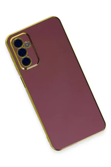 Newface Samsung Galaxy A04S Kılıf Volet Silikon - Kırmızı resmi