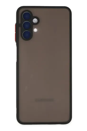 Newface Samsung Galaxy A04S Kılıf Montreal Silikon Kapak - Siyah resmi